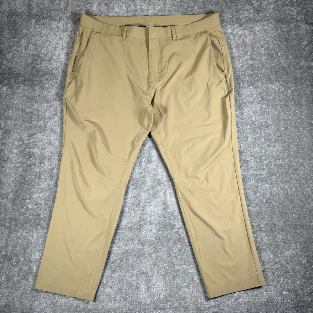 Fabletics Pants Men's 40x30 Beige The Only Pant Stretch Performance Golf‎